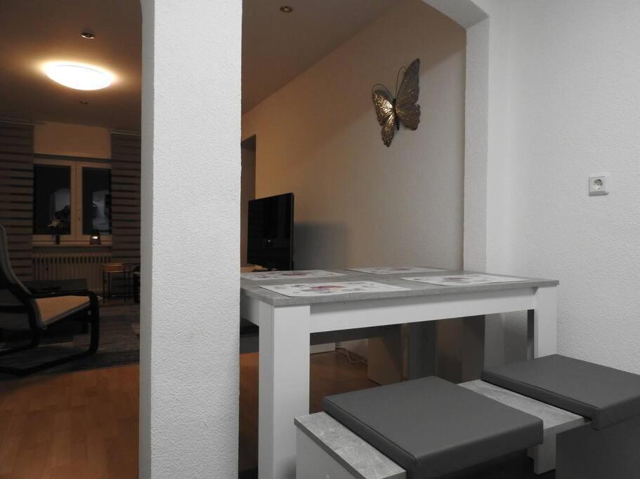 Schoene Gemuetliche Ferienwohnung Mit Fernblick. 纳尔巴赫 外观 照片